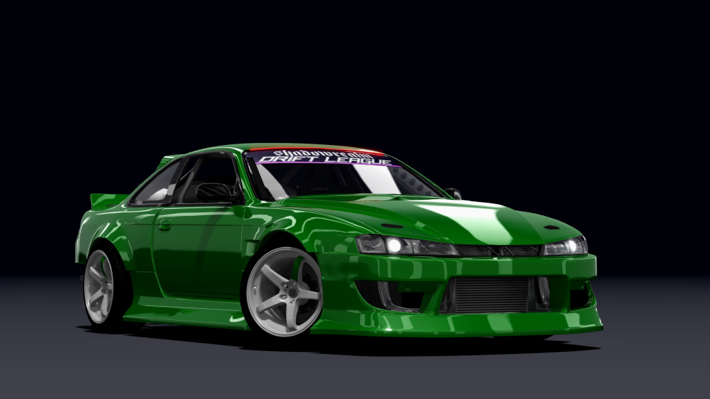 SRDL Pro Nissan S14, skin 5_green