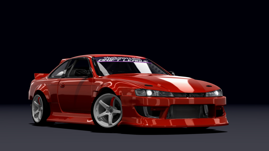 SRDL Pro Nissan S14, skin 6_red