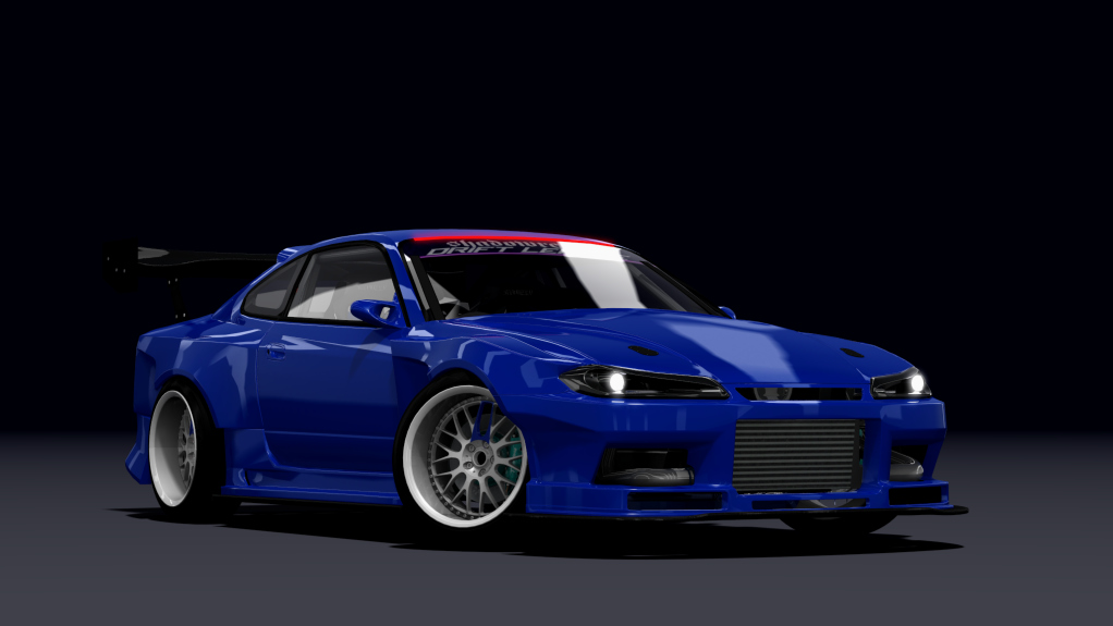 SRDL Pro Nissan Silvia S15, skin 3_blue