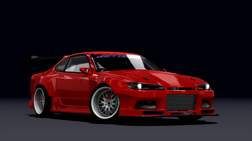 SRDL Pro Nissan Silvia S15, skin 6_red