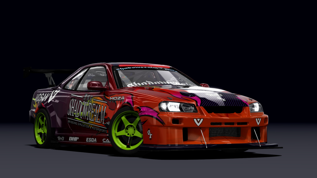 SRDL Pro Nissan Skyline R34, skin 1_HotBoy