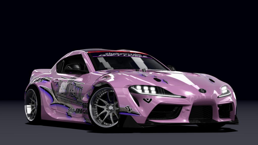 SRDL Pro Toyota Supra A90, skin 1_SlayDesigns