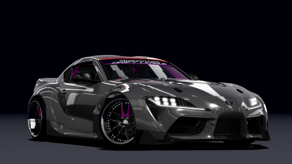 SRDL Pro Toyota Supra A90, skin 8_grey