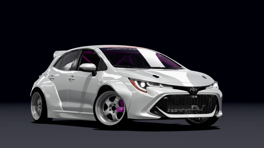 SRDL Pro Toyota Corolla, skin 2_white