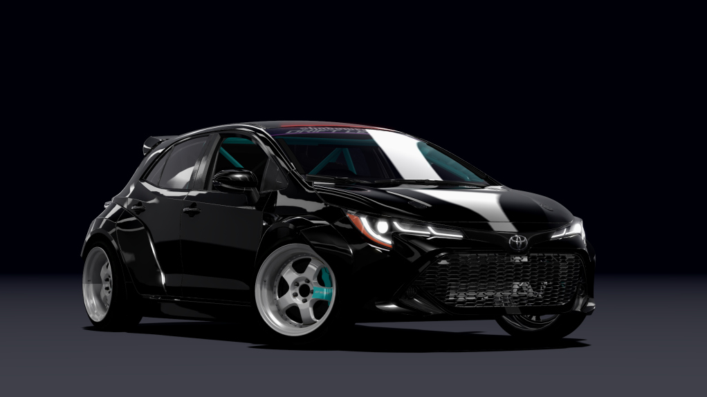 SRDL Pro Toyota Corolla, skin 3_black