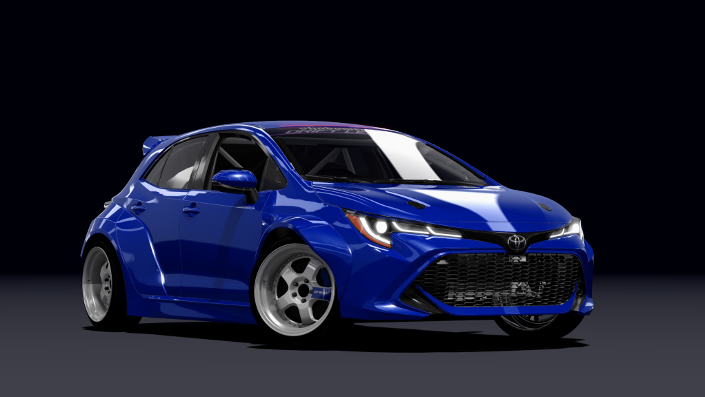 SRDL Pro Toyota Corolla, skin 4_blue