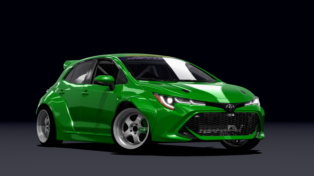 SRDL Pro Toyota Corolla, skin 6_green