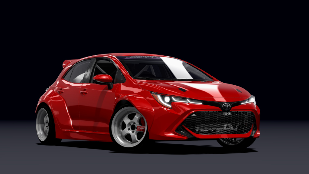 SRDL Pro Toyota Corolla, skin 7_red