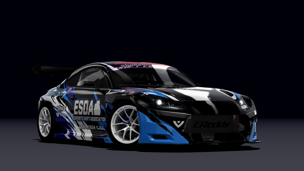 SRDL Pro Toyota GR86, skin 1_esda