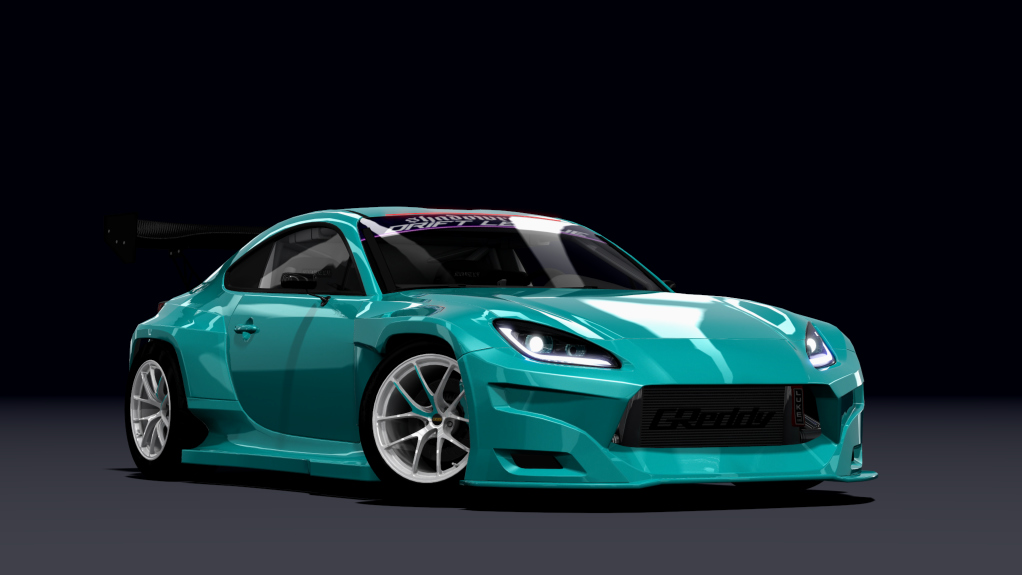 SRDL Pro Toyota GR86, skin 5_cyan