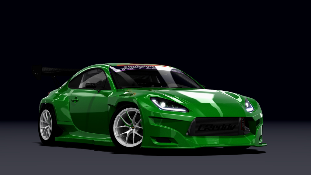 SRDL Pro Toyota GR86, skin 6_green