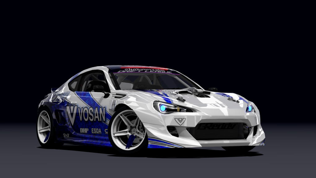 SRDL Pro Toyota GT86, skin 1_vosan