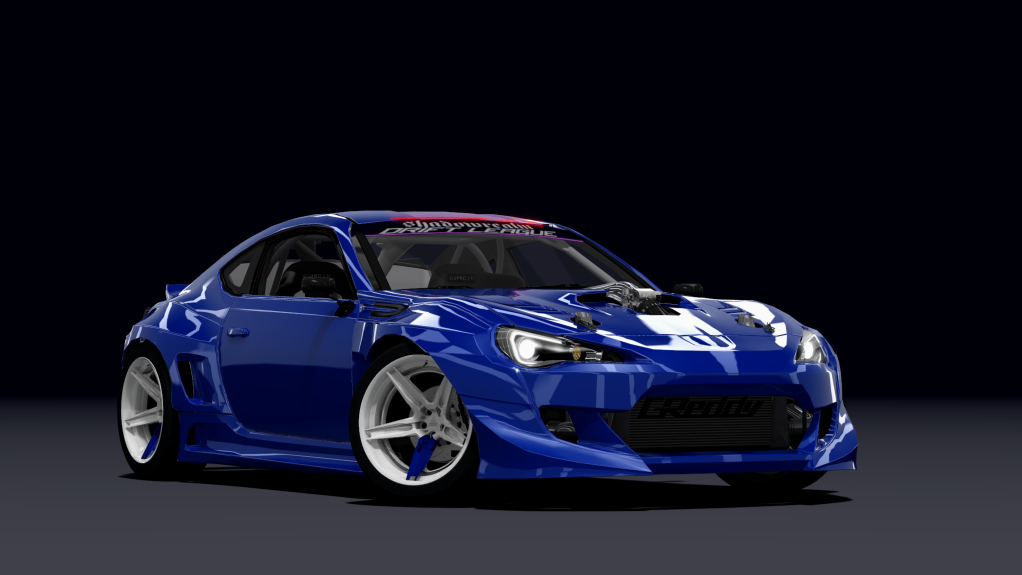 SRDL Pro Toyota GT86, skin 4_blue