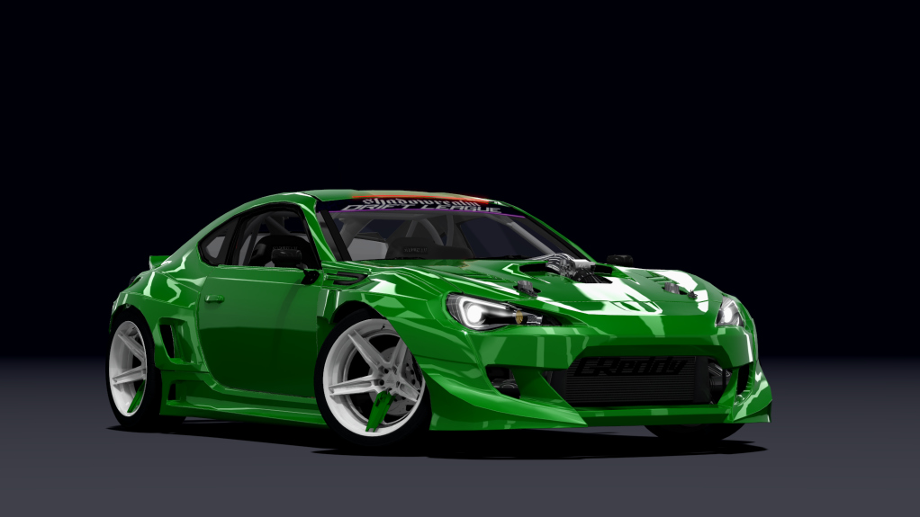 SRDL Pro Toyota GT86, skin 6_green