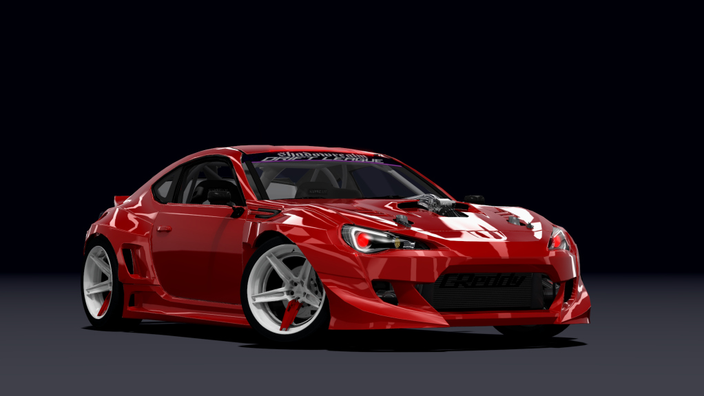 SRDL Pro Toyota GT86, skin 7_red