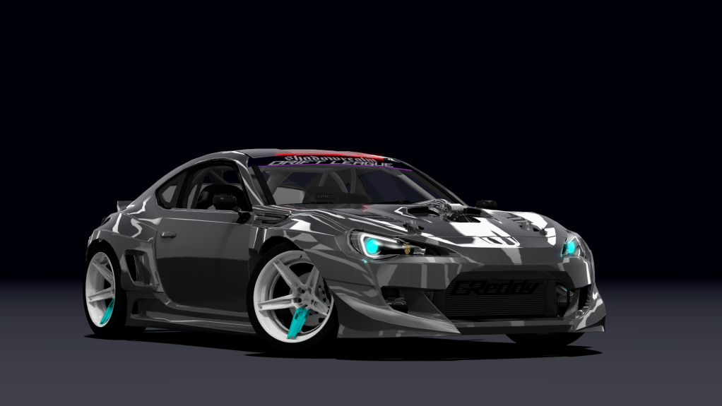 SRDL Pro Toyota GT86, skin 8_grey