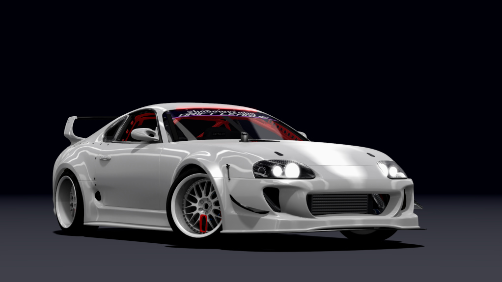 SRDL Pro Toyota Supra MK4 (A80), skin 2_white