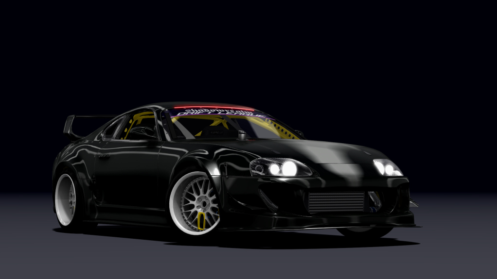 SRDL Pro Toyota Supra MK4 (A80), skin 3_black