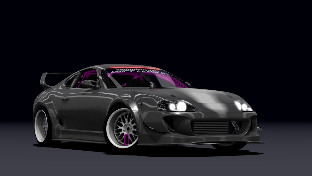 SRDL Pro Toyota Supra MK4 (A80), skin 8_grey