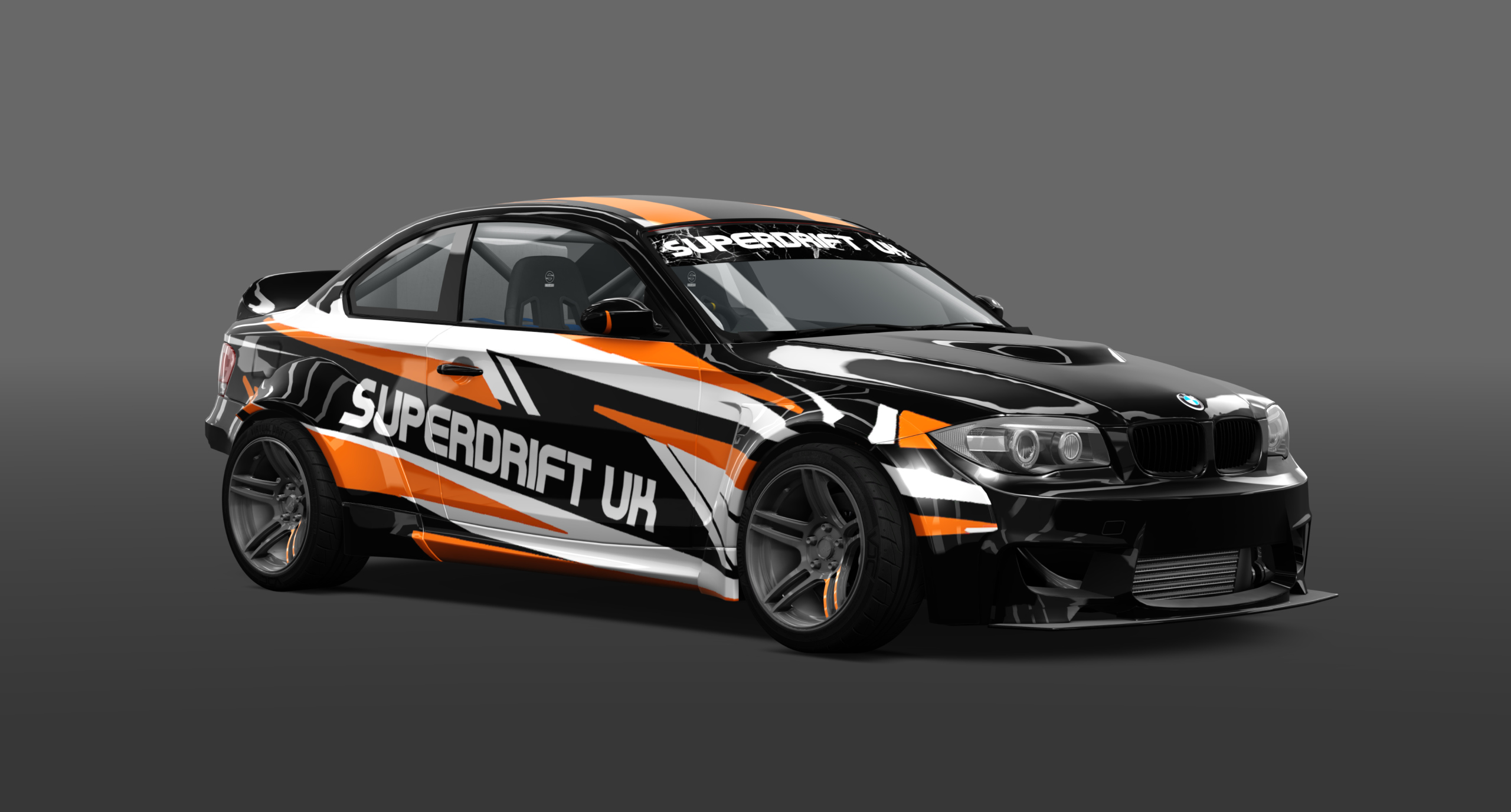 SUPERDRIFTUK BMW 135, skin SDUKorange