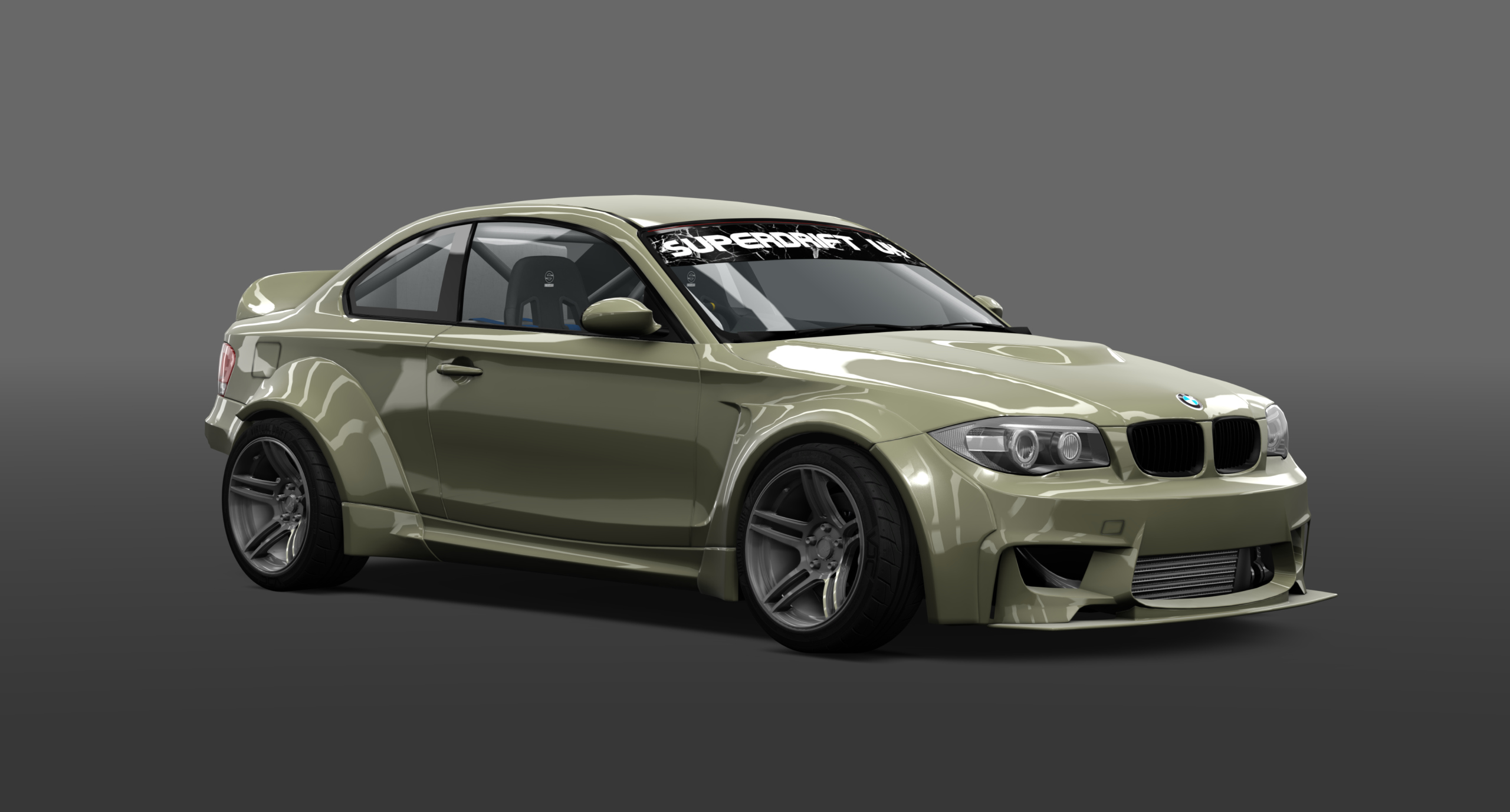 SUPERDRIFTUK BMW 135, skin green