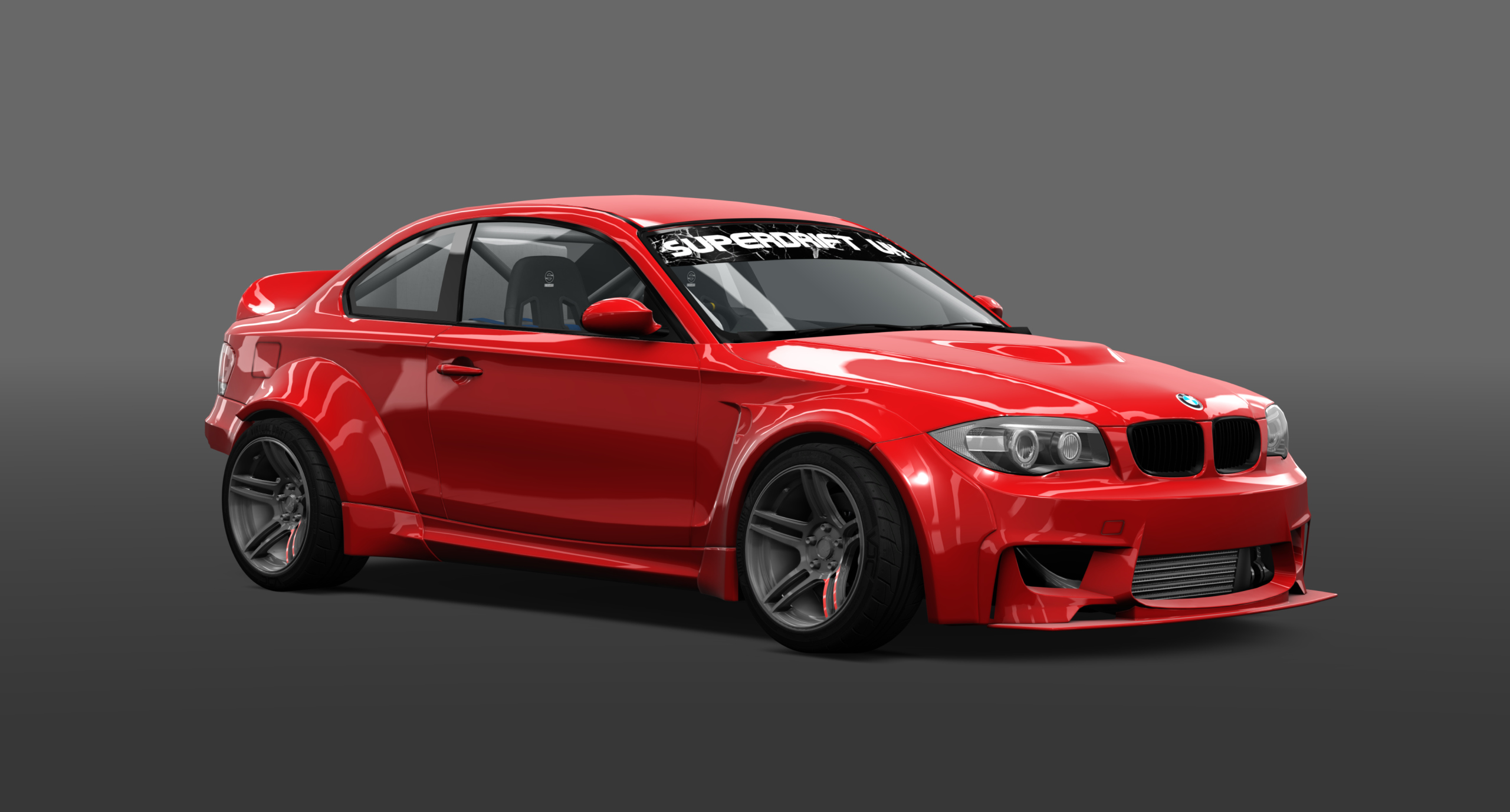 SUPERDRIFTUK BMW 135, skin red