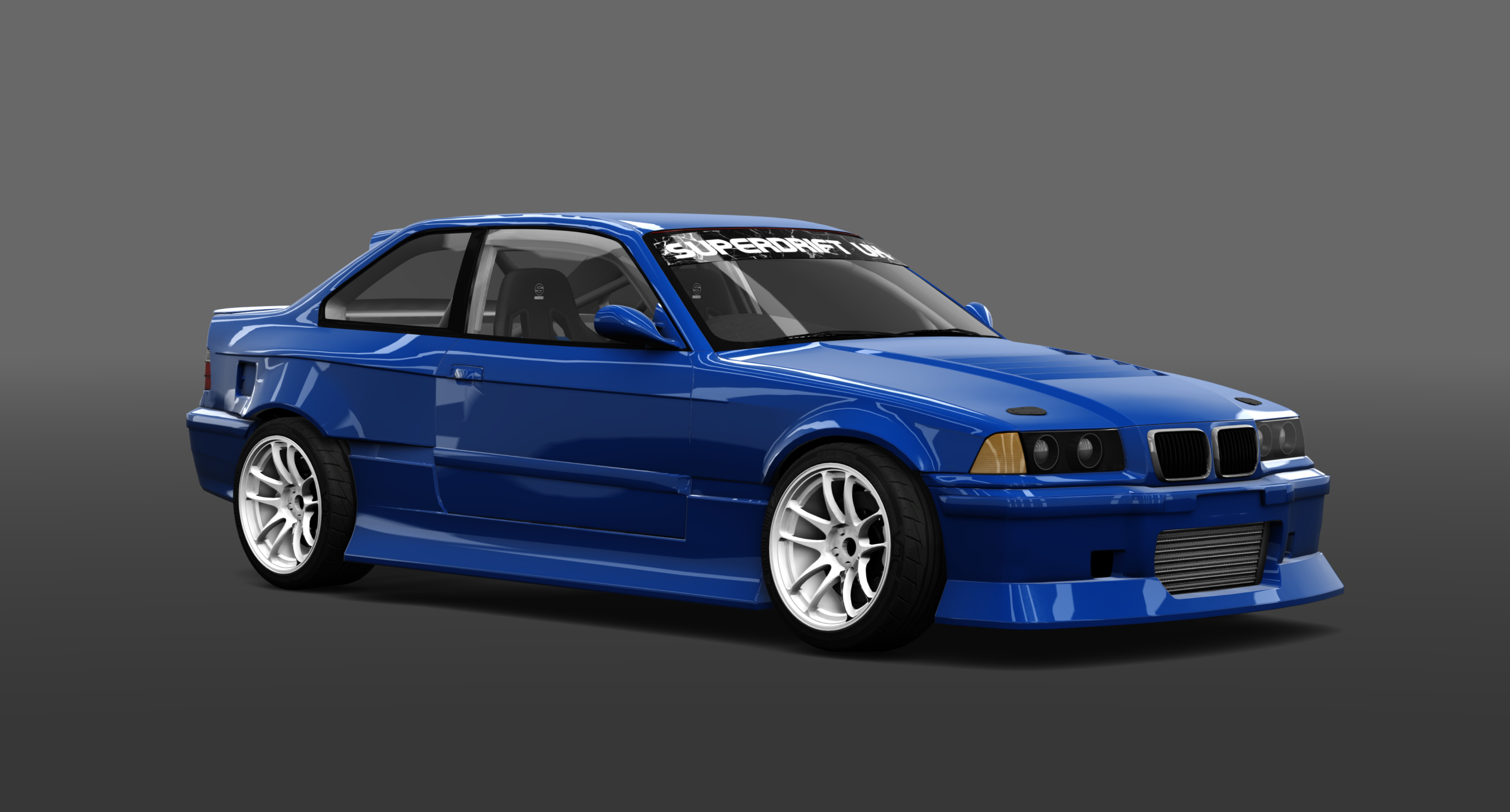 SUPERDRIFTUK BMW E36, skin blue