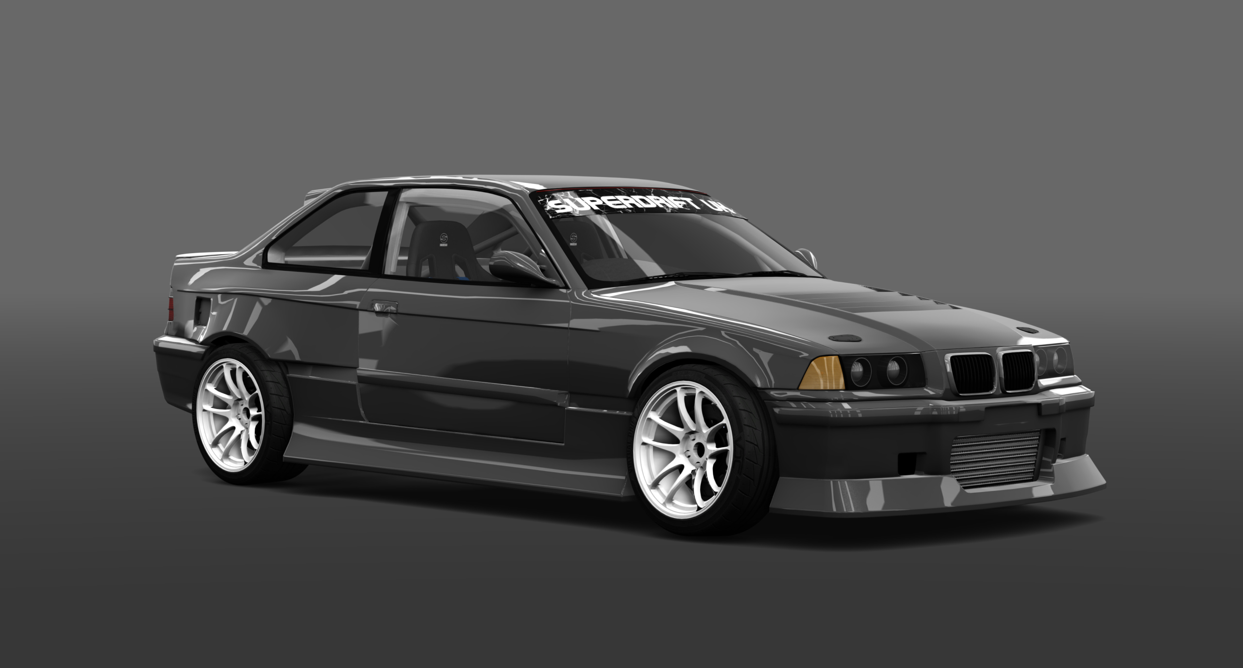 SUPERDRIFTUK BMW E36, skin grey