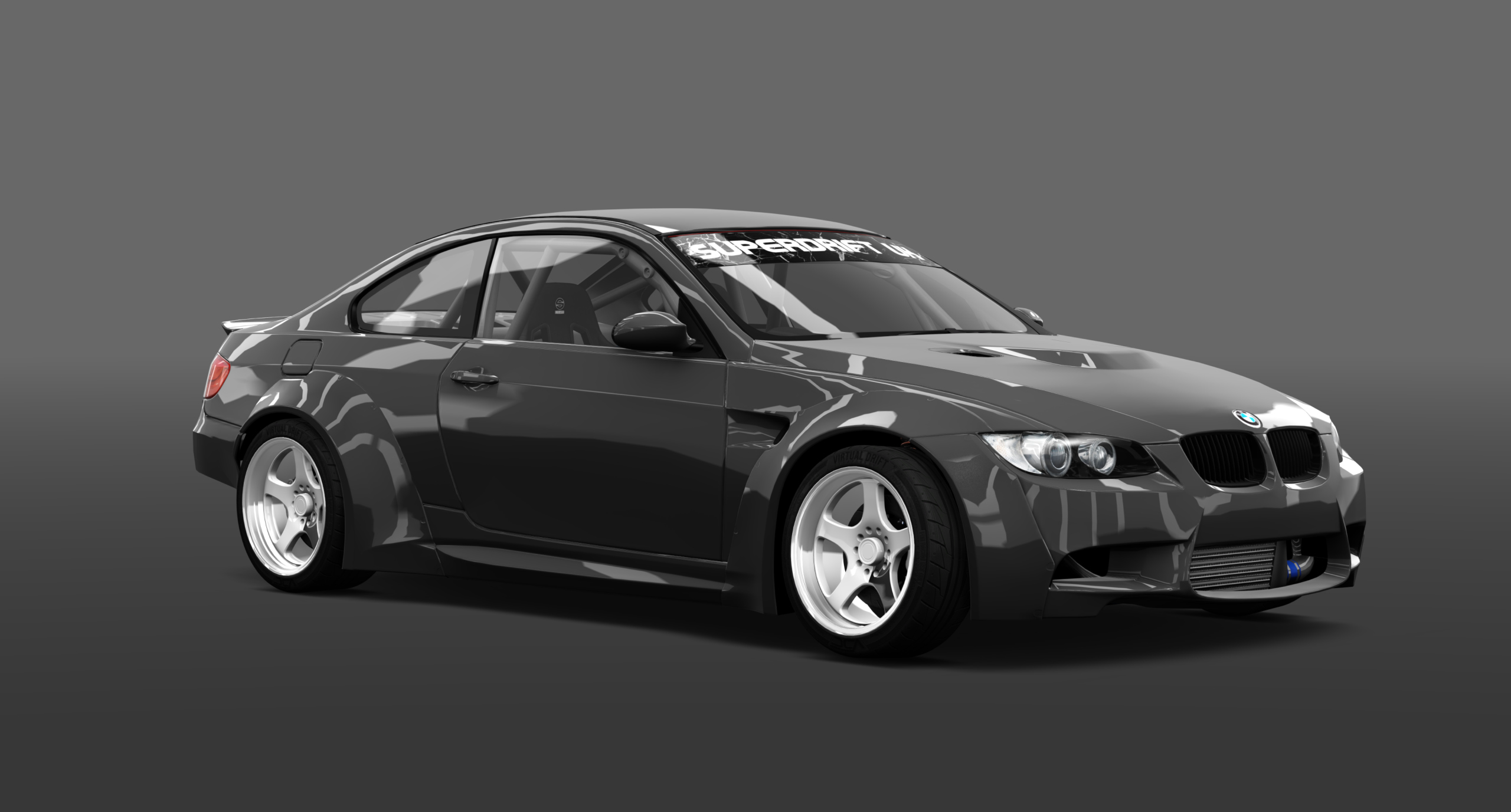 SUPERDRIFTUK BMW E92, skin grey