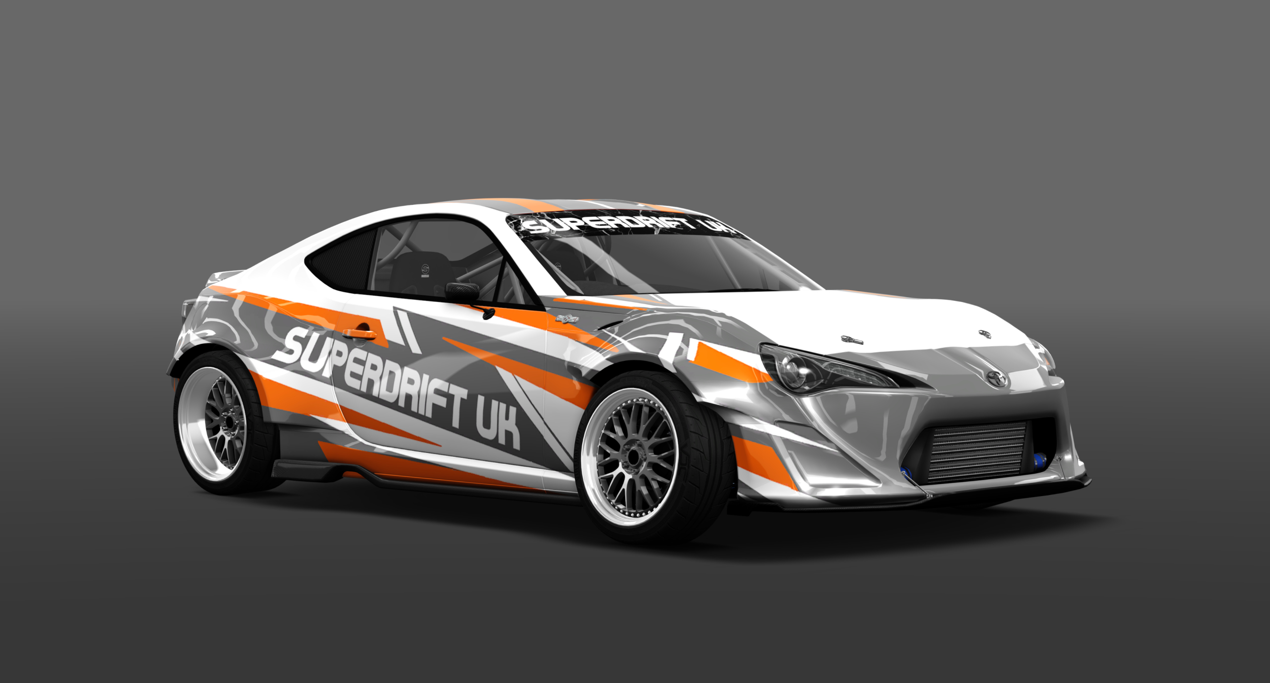 SUPERDRIFTUK TOYOTA GT86, skin SDUKorange