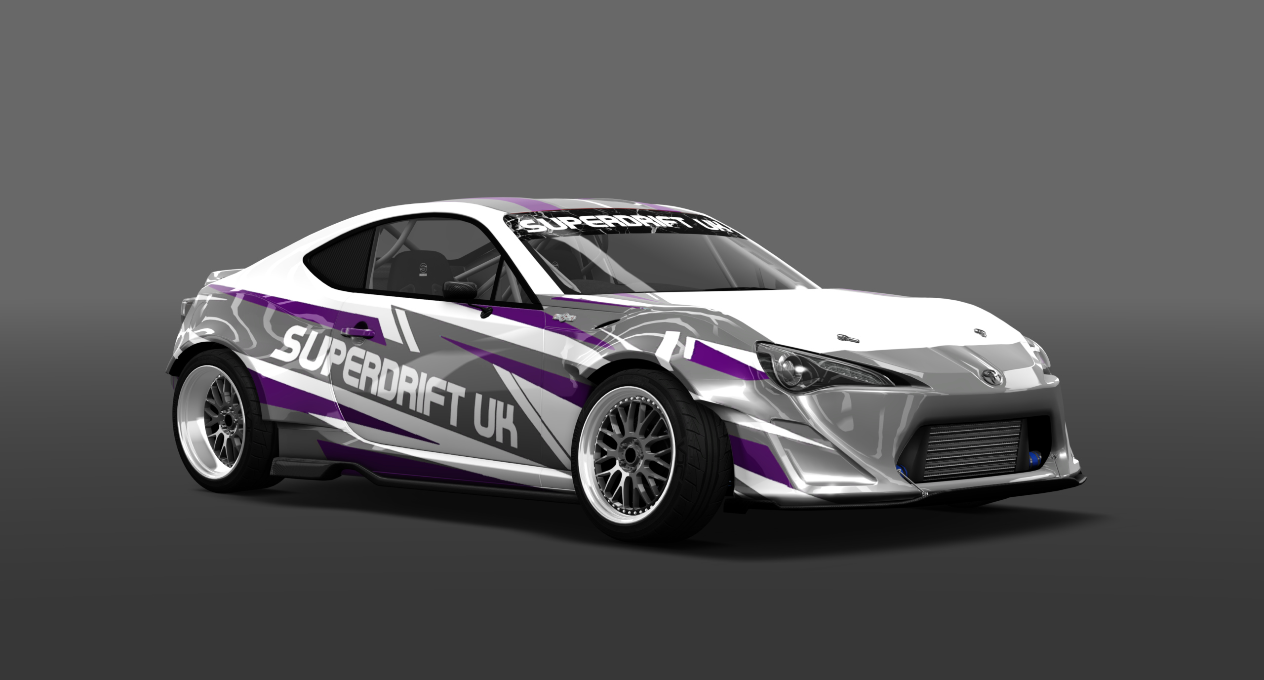 SUPERDRIFTUK TOYOTA GT86, skin SDUKpurple