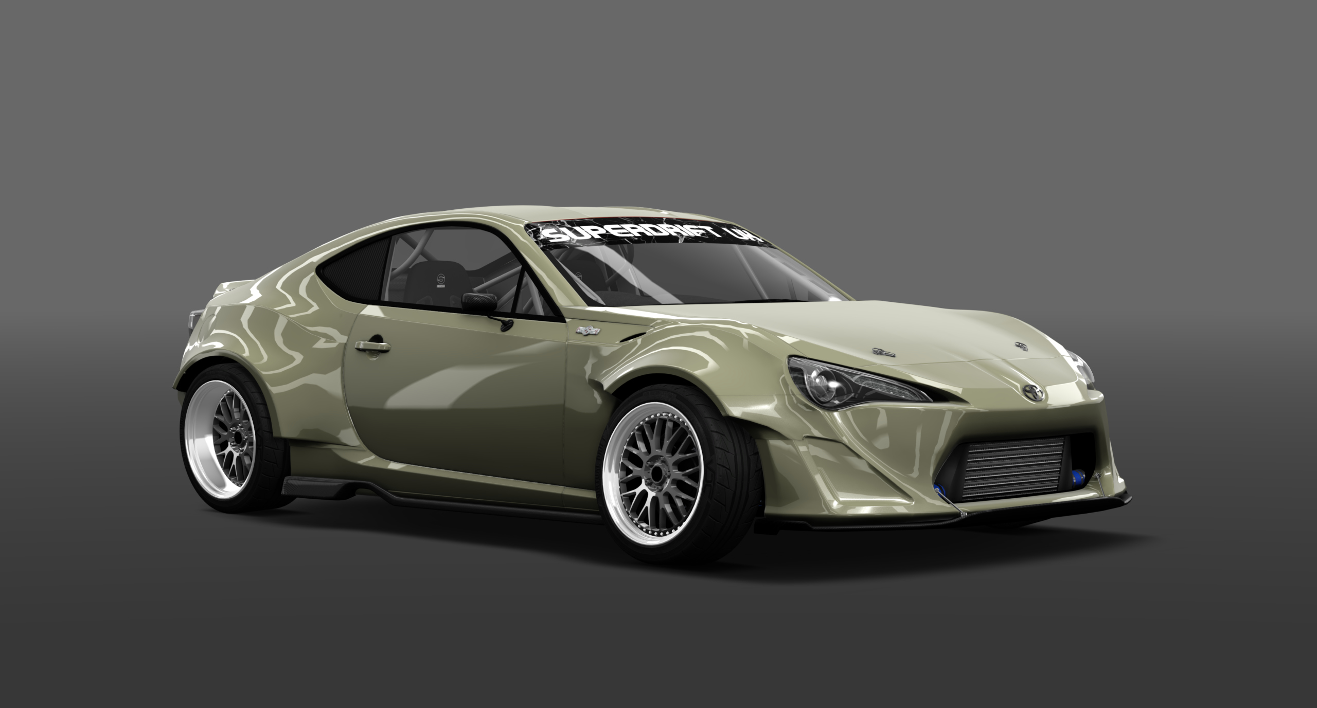 SUPERDRIFTUK TOYOTA GT86, skin green