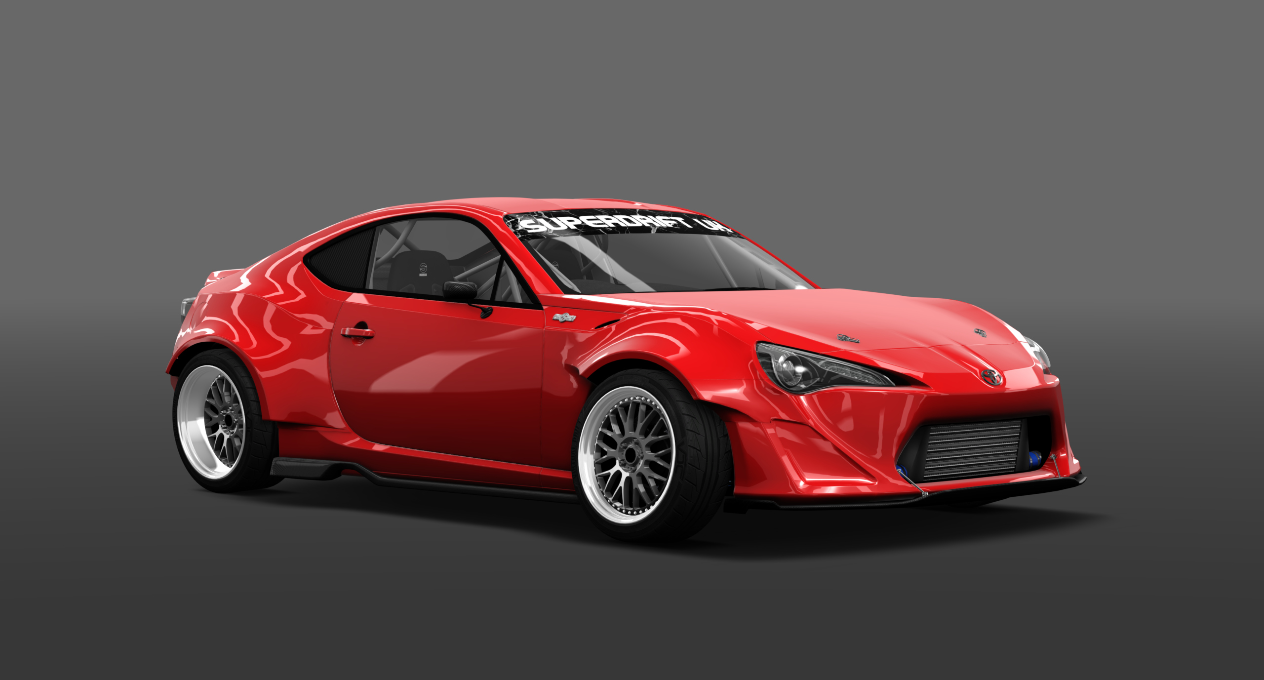 SUPERDRIFTUK TOYOTA GT86, skin red