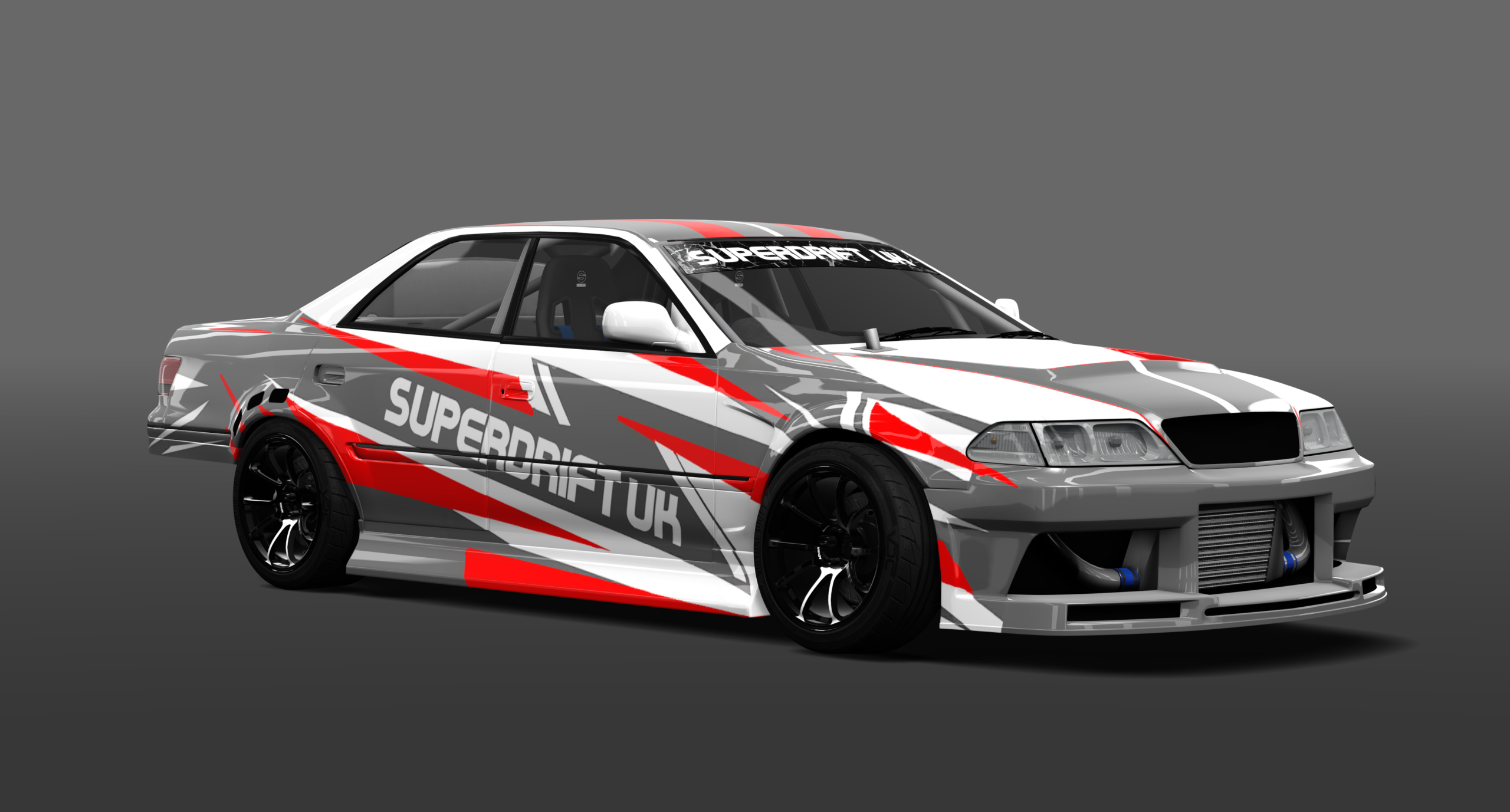 SUPERDRIFTUK TOYOTA JZX100, skin SDUKred