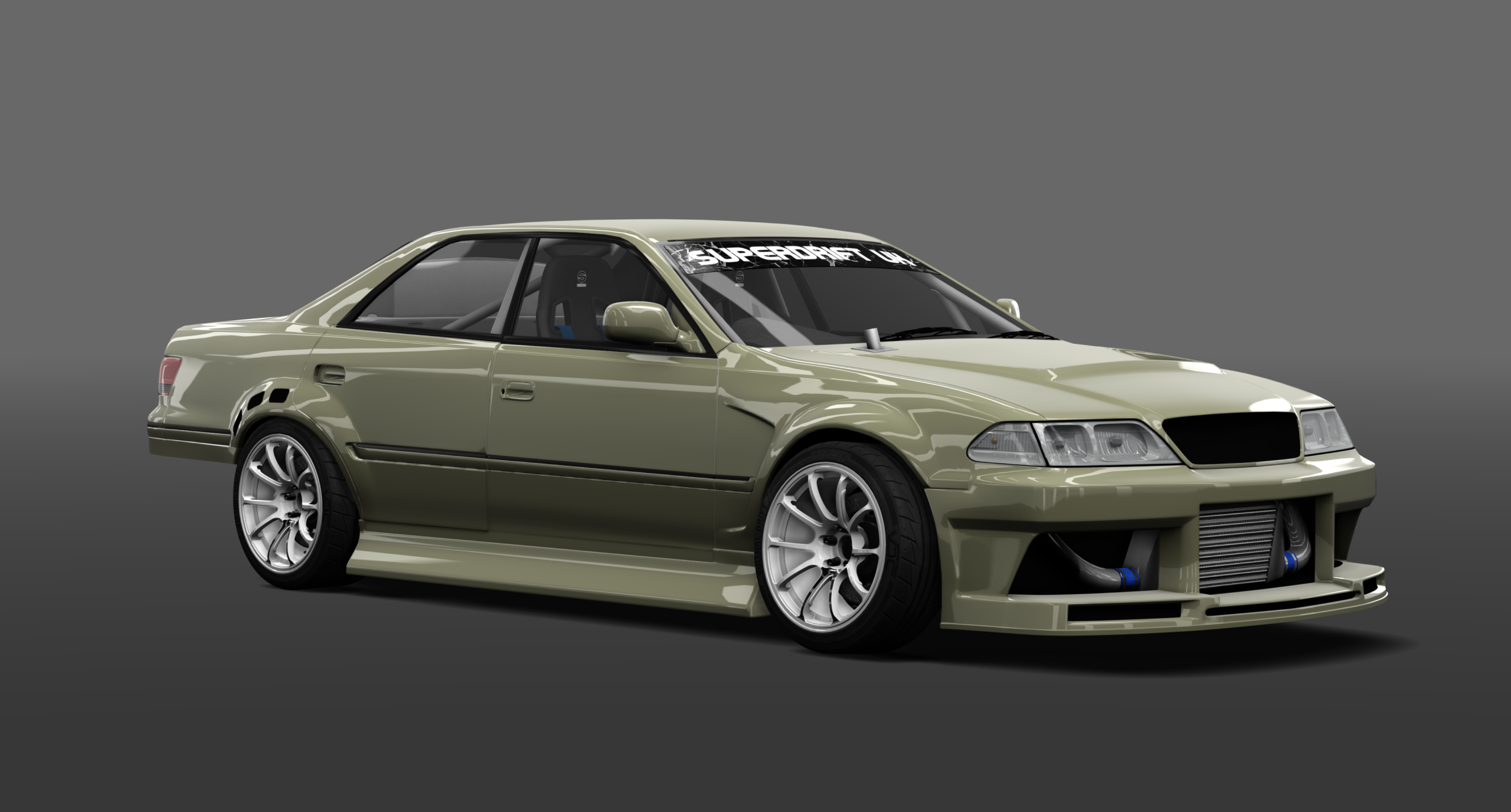 SUPERDRIFTUK TOYOTA JZX100, skin green