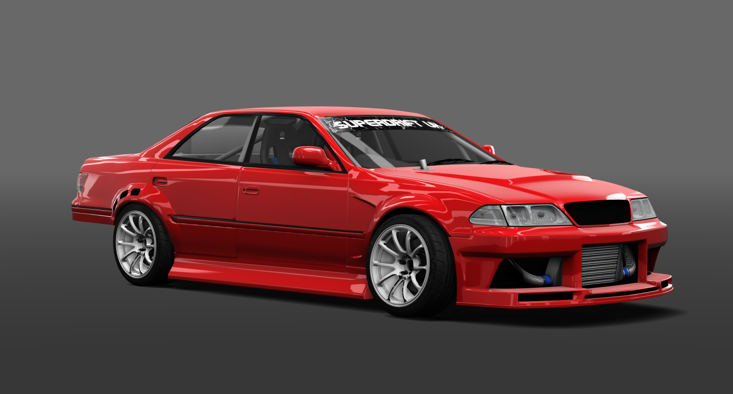 SUPERDRIFTUK TOYOTA JZX100, skin red