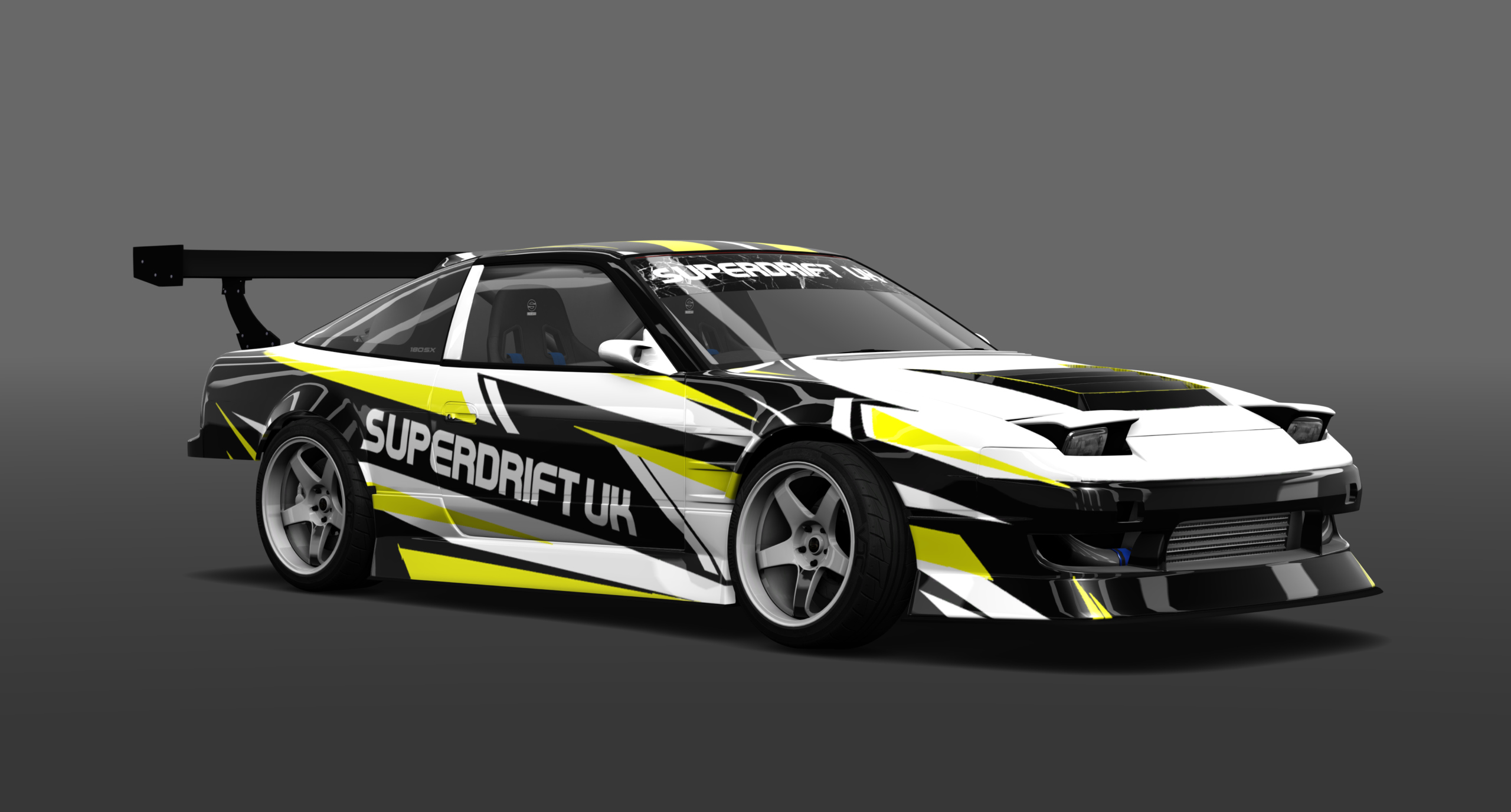 SUPERDRIFTUK NISSAN 180SX, skin SDUKfluro