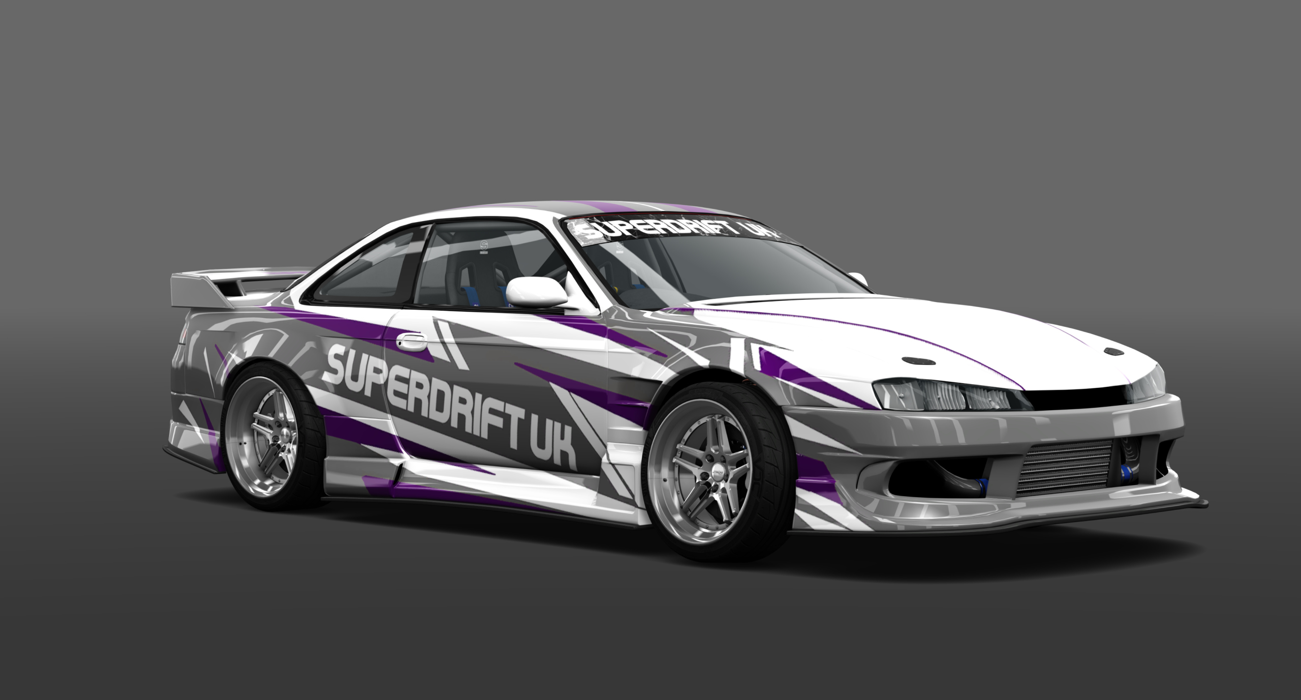 SUPERDRIFTUK NISSAN S14, skin SDUKPurple