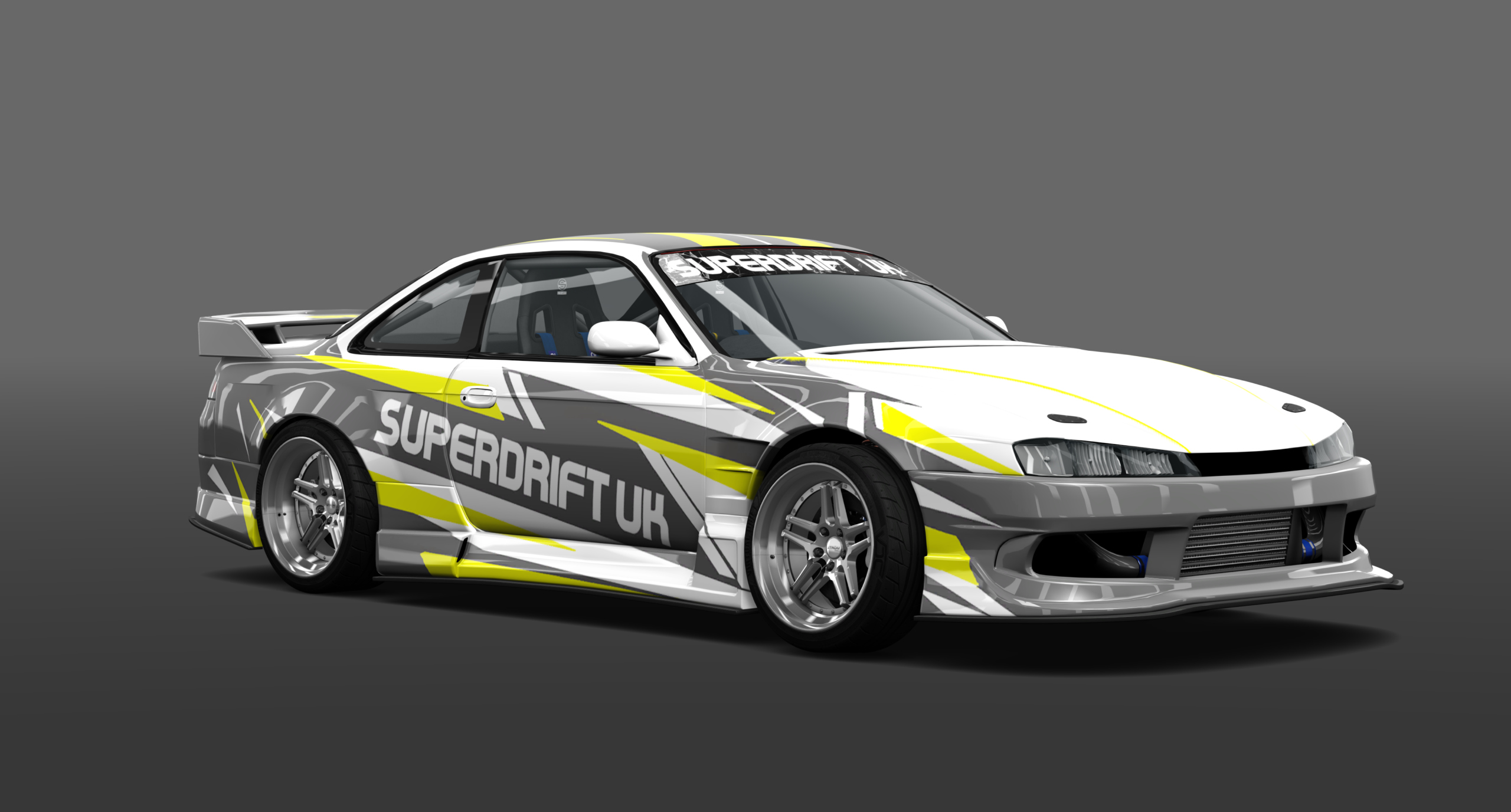 SUPERDRIFTUK NISSAN S14, skin SDUKfluro