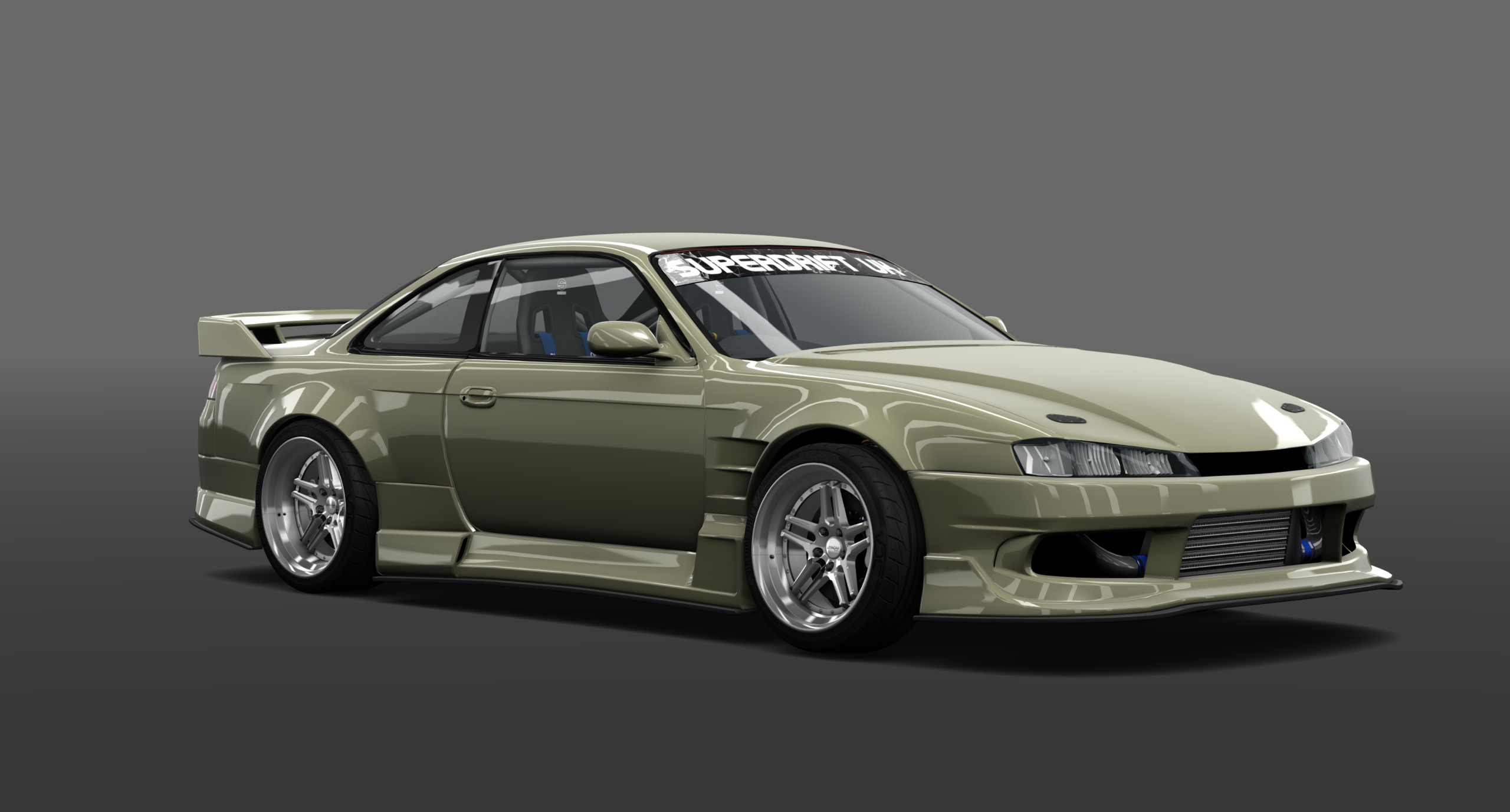 SUPERDRIFTUK NISSAN S14, skin green