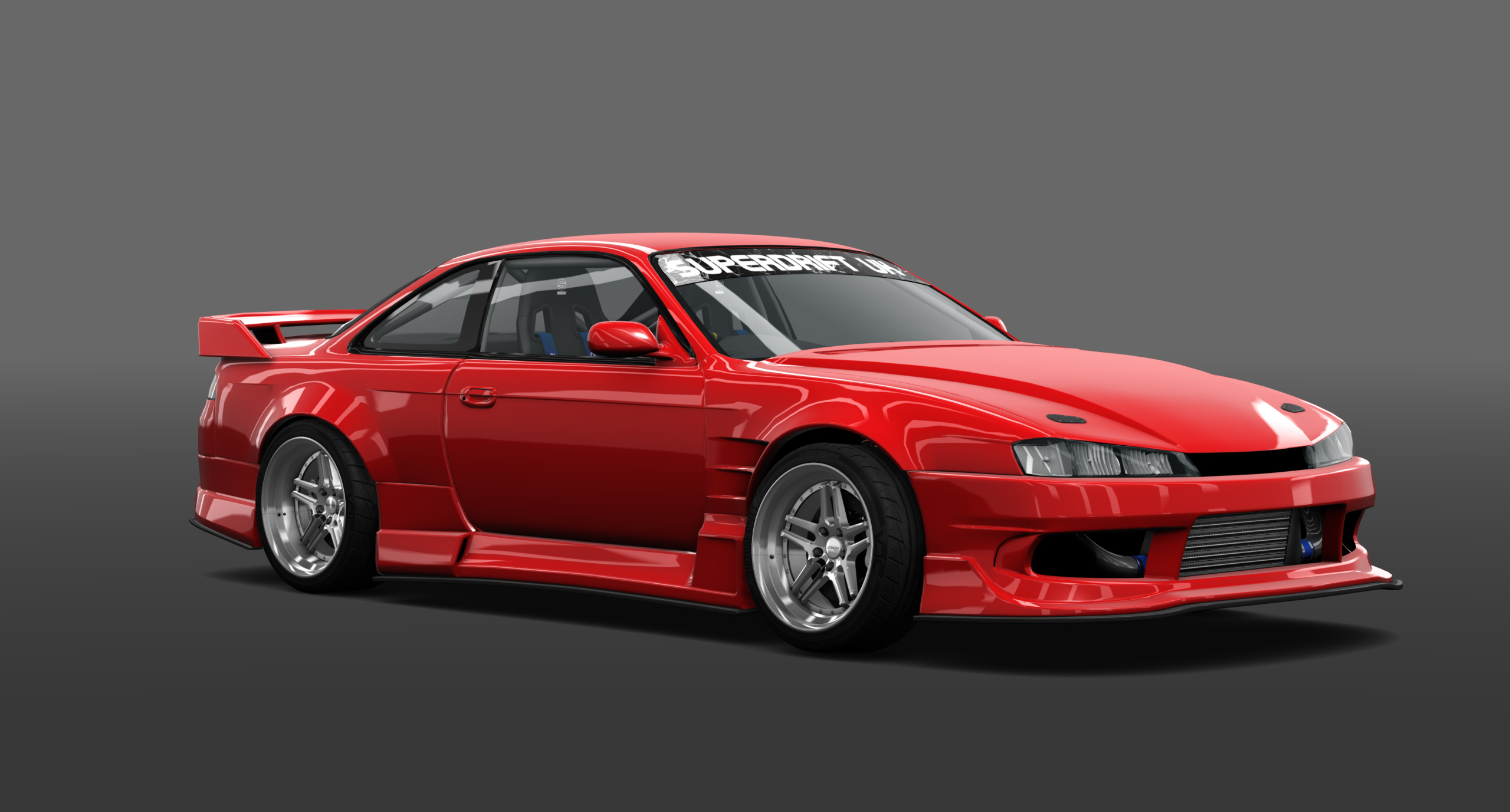 SUPERDRIFTUK NISSAN S14, skin red