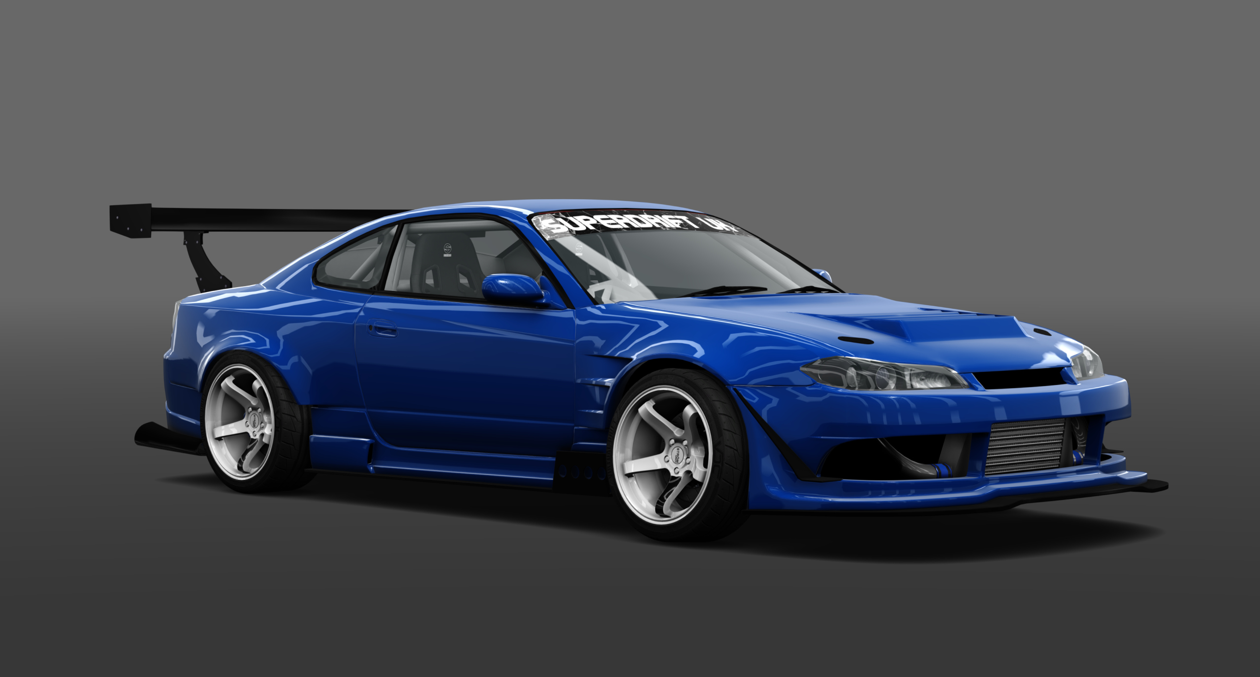 SUPERDRIFTUK NISSAN S15, skin blue