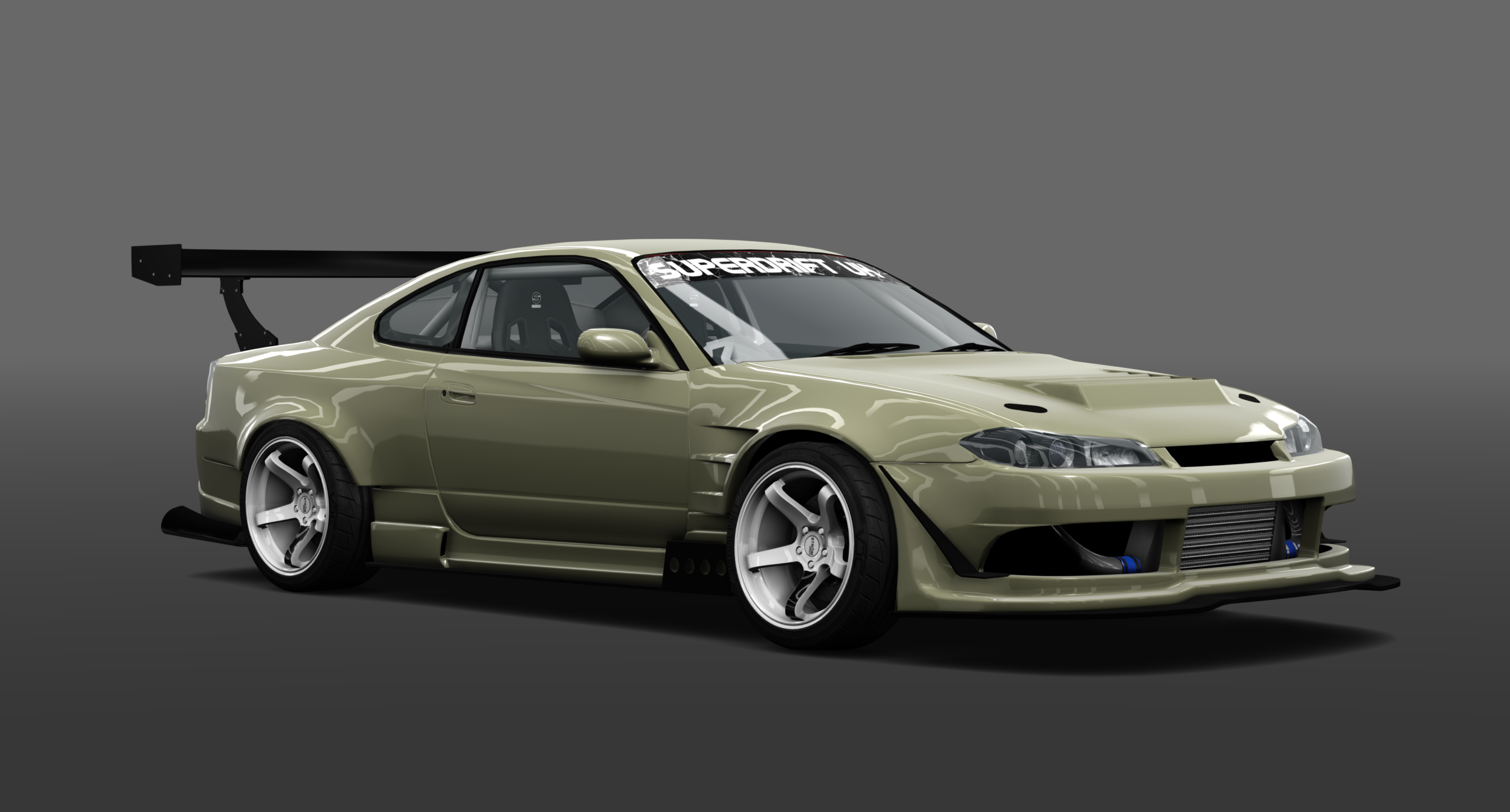 SUPERDRIFTUK NISSAN S15, skin green