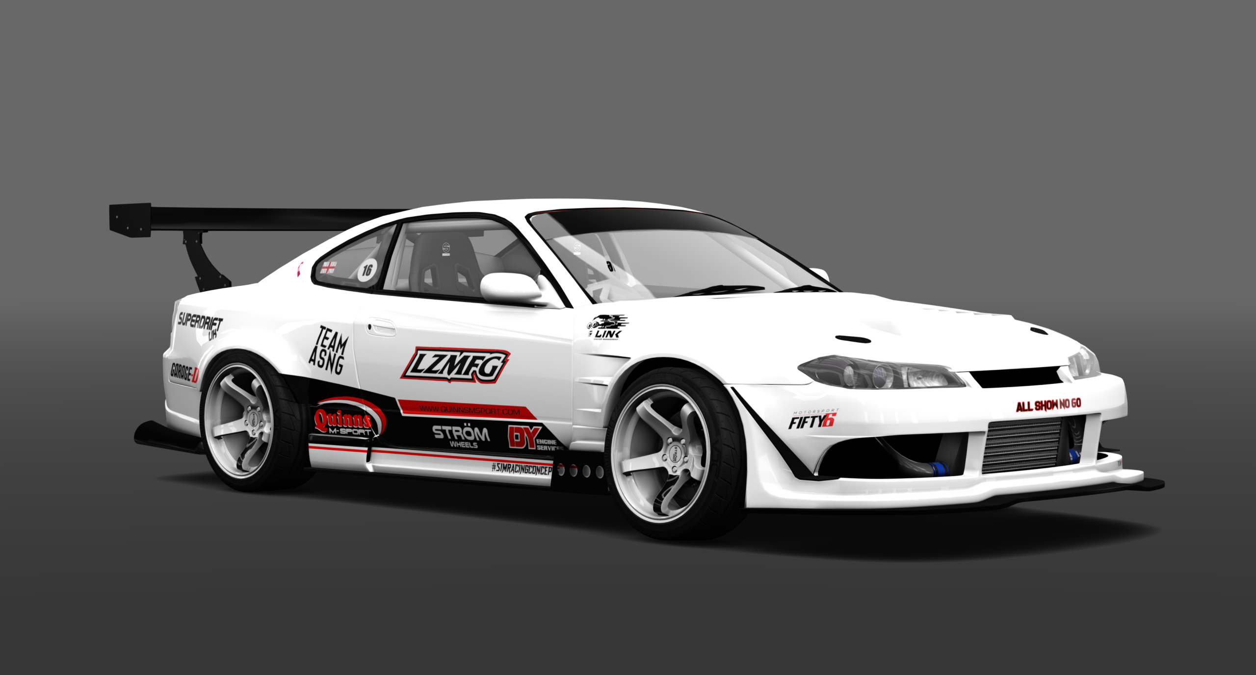 SUPERDRIFTUK NISSAN S15, skin quinn s15