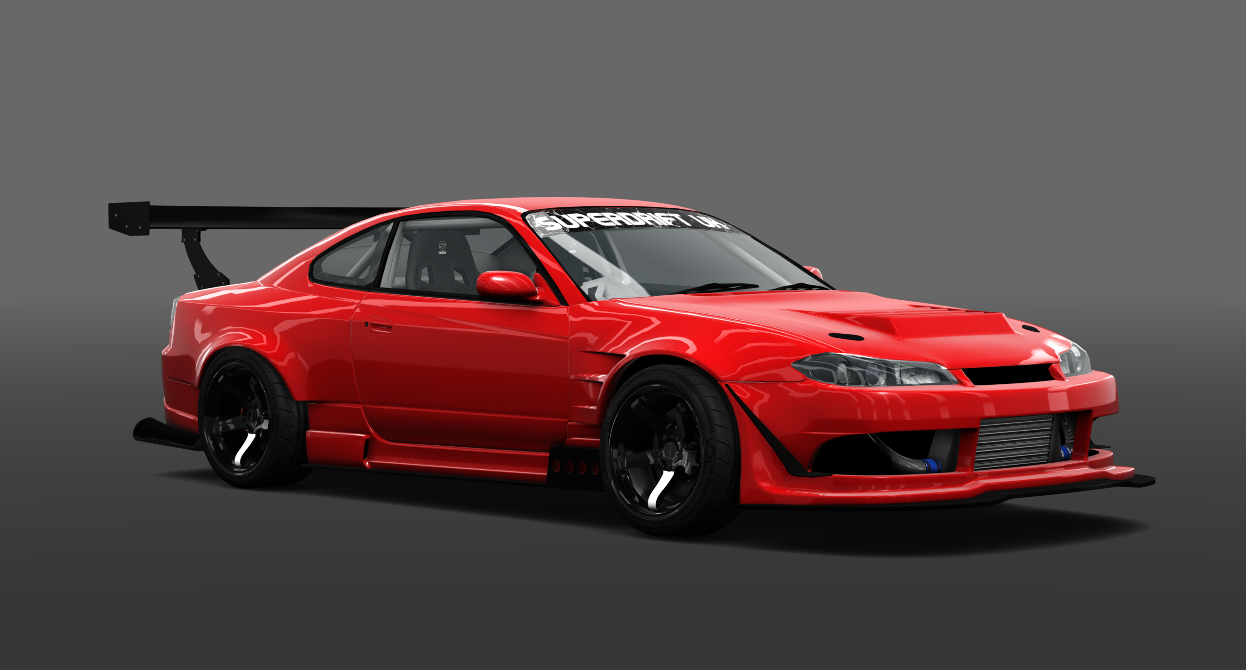 SUPERDRIFTUK NISSAN S15, skin red