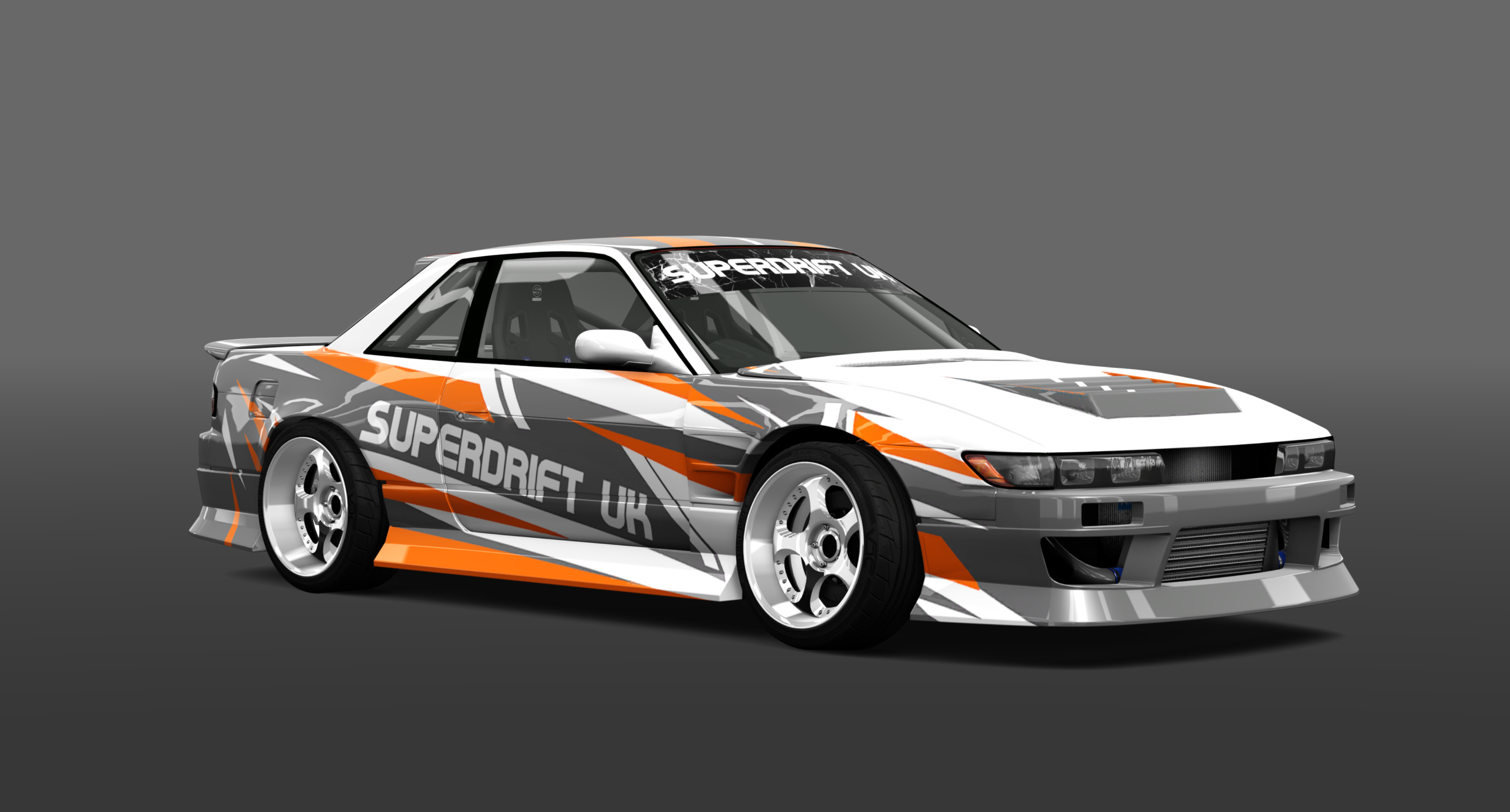 SUPERDRIFTUK NISSAN PS13, skin SDUKorange