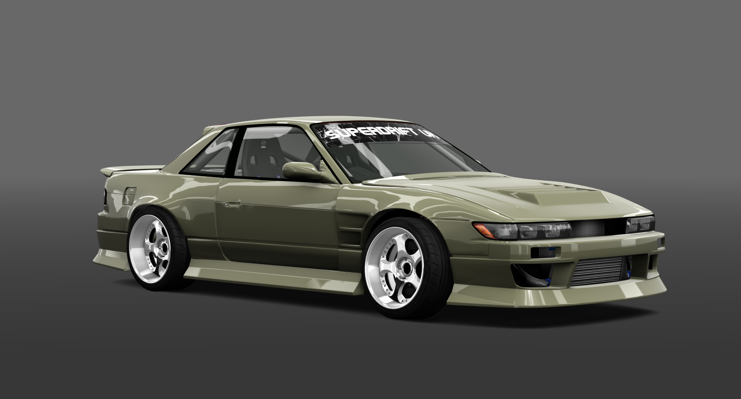 SUPERDRIFTUK NISSAN PS13, skin green