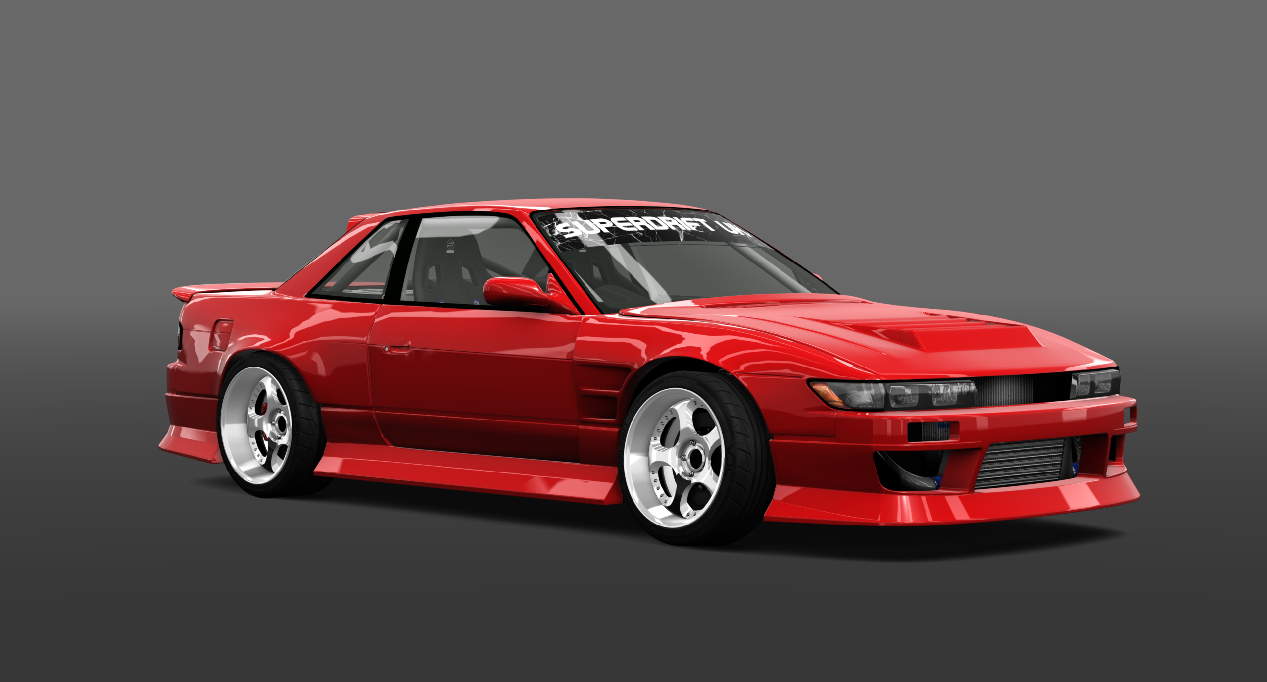 SUPERDRIFTUK NISSAN PS13, skin red