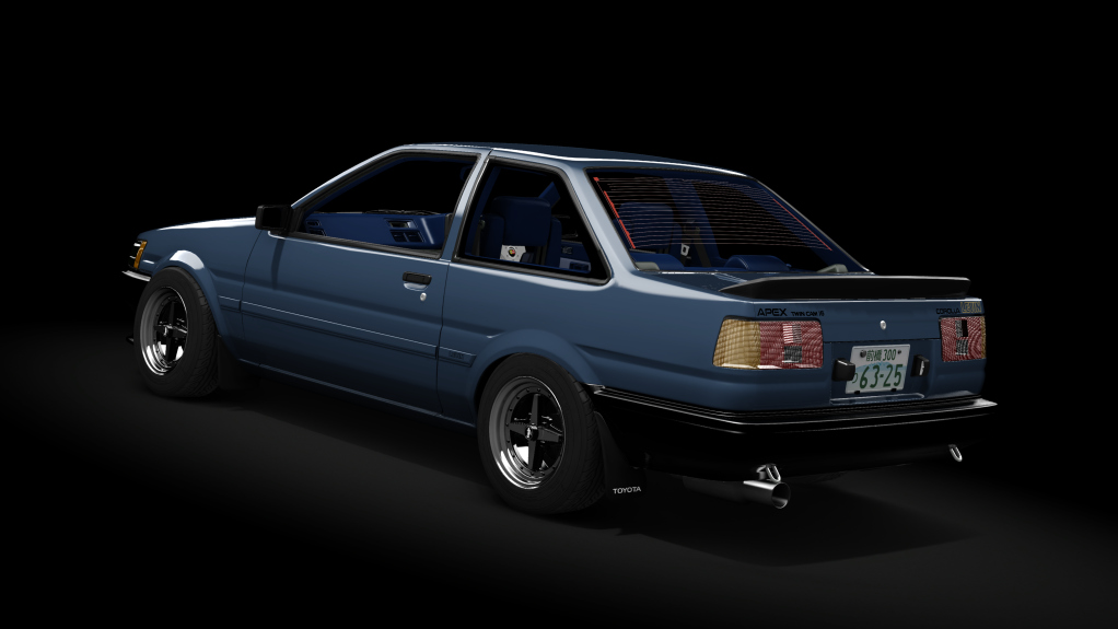 Toyota AE86 Mau5tang Pack 3.0, skin 02_blue