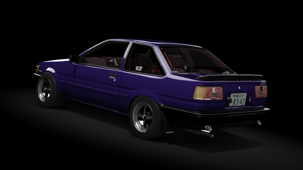 Toyota AE86 Mau5tang Pack 3.0, skin 03_metallic_purple